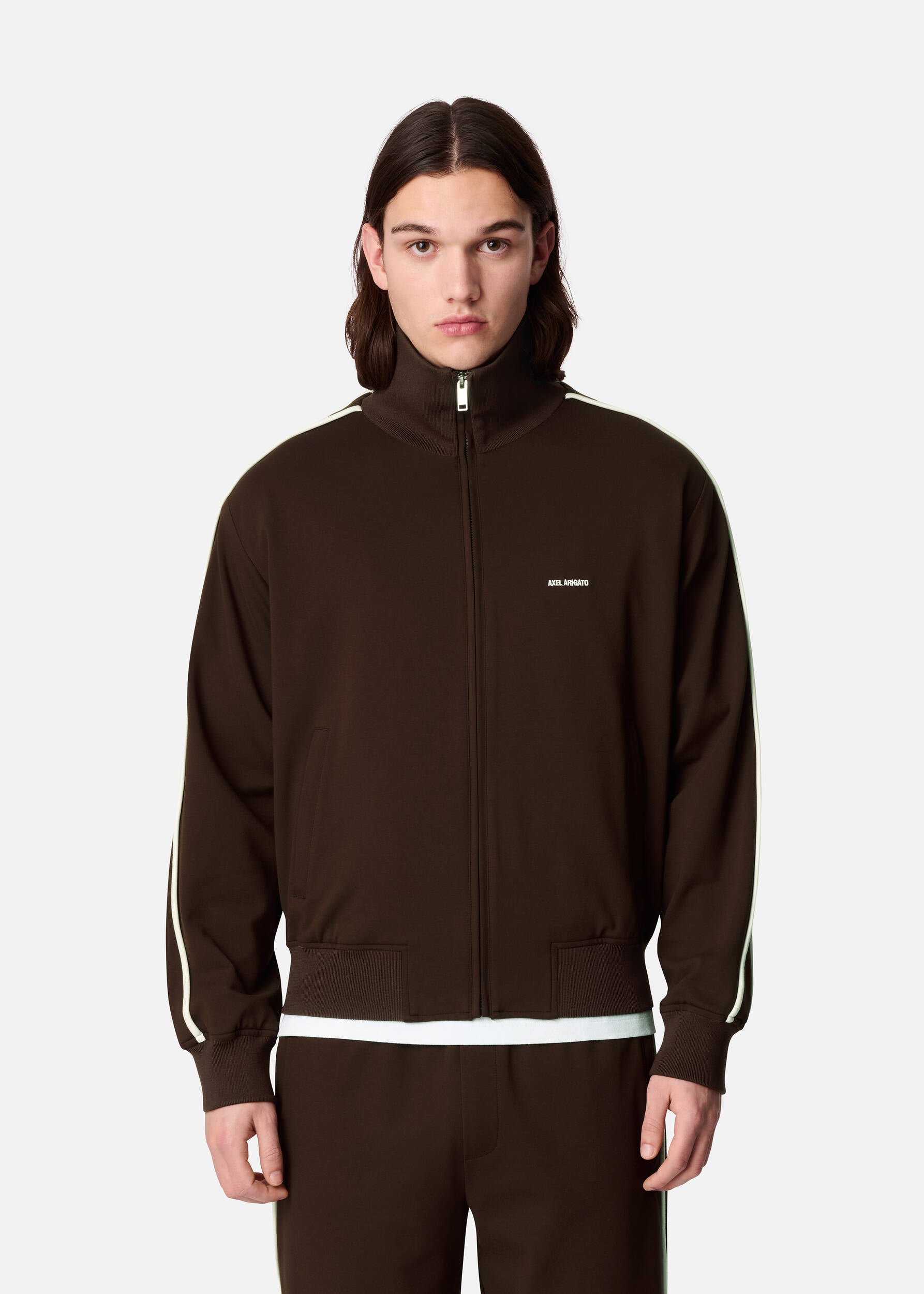 Curb Track Jacket - Brown