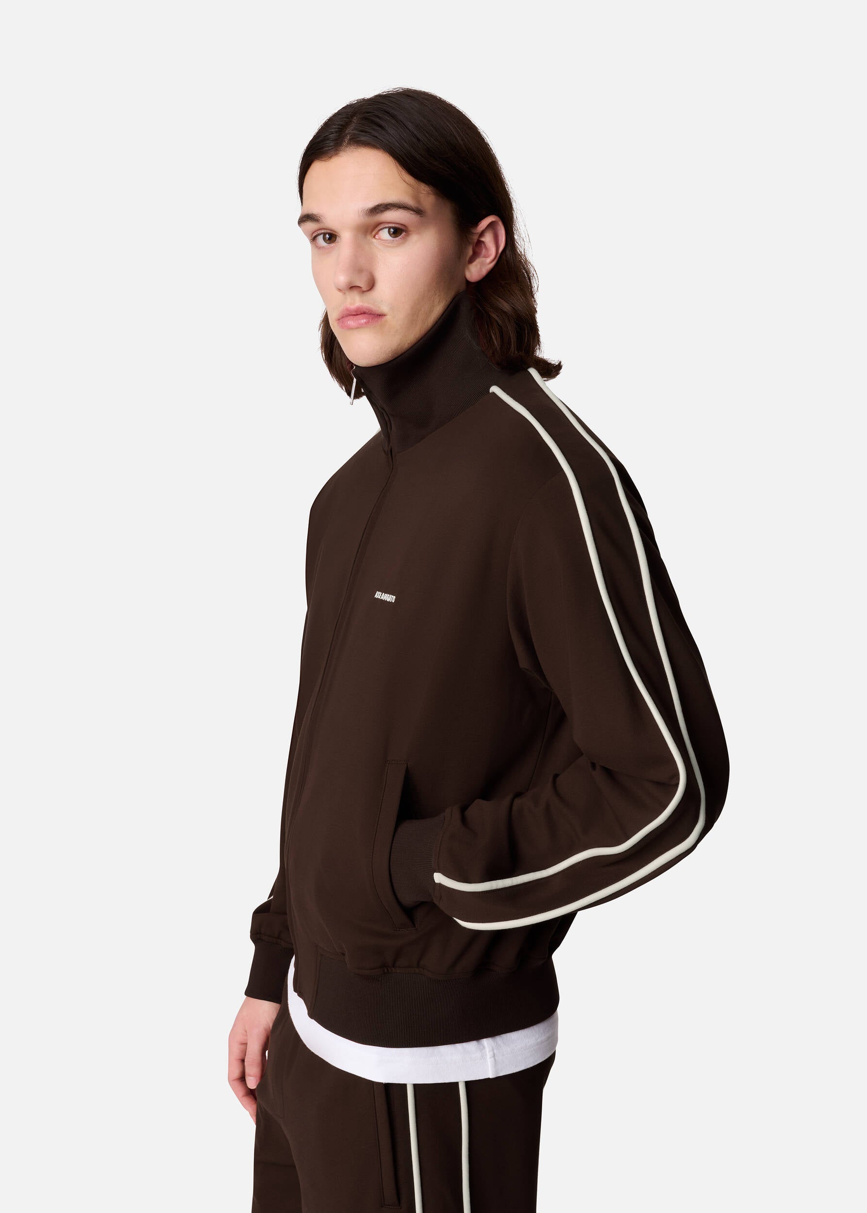 Curb Track Jacket - Brown