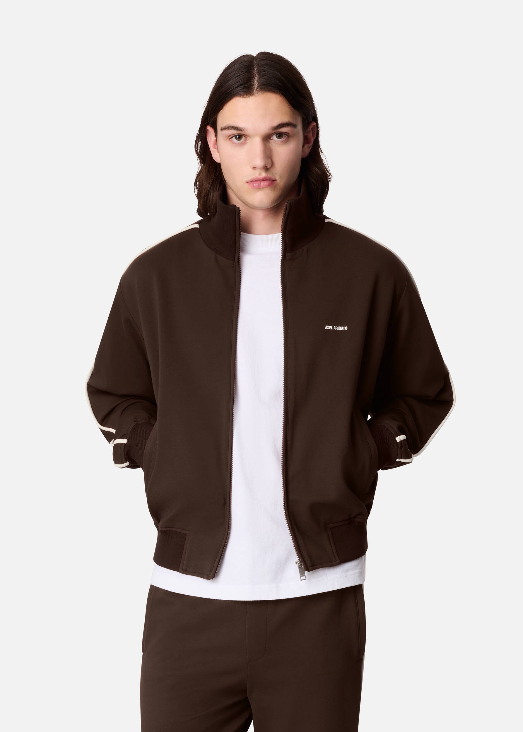 Curb Track Jacket - Brown