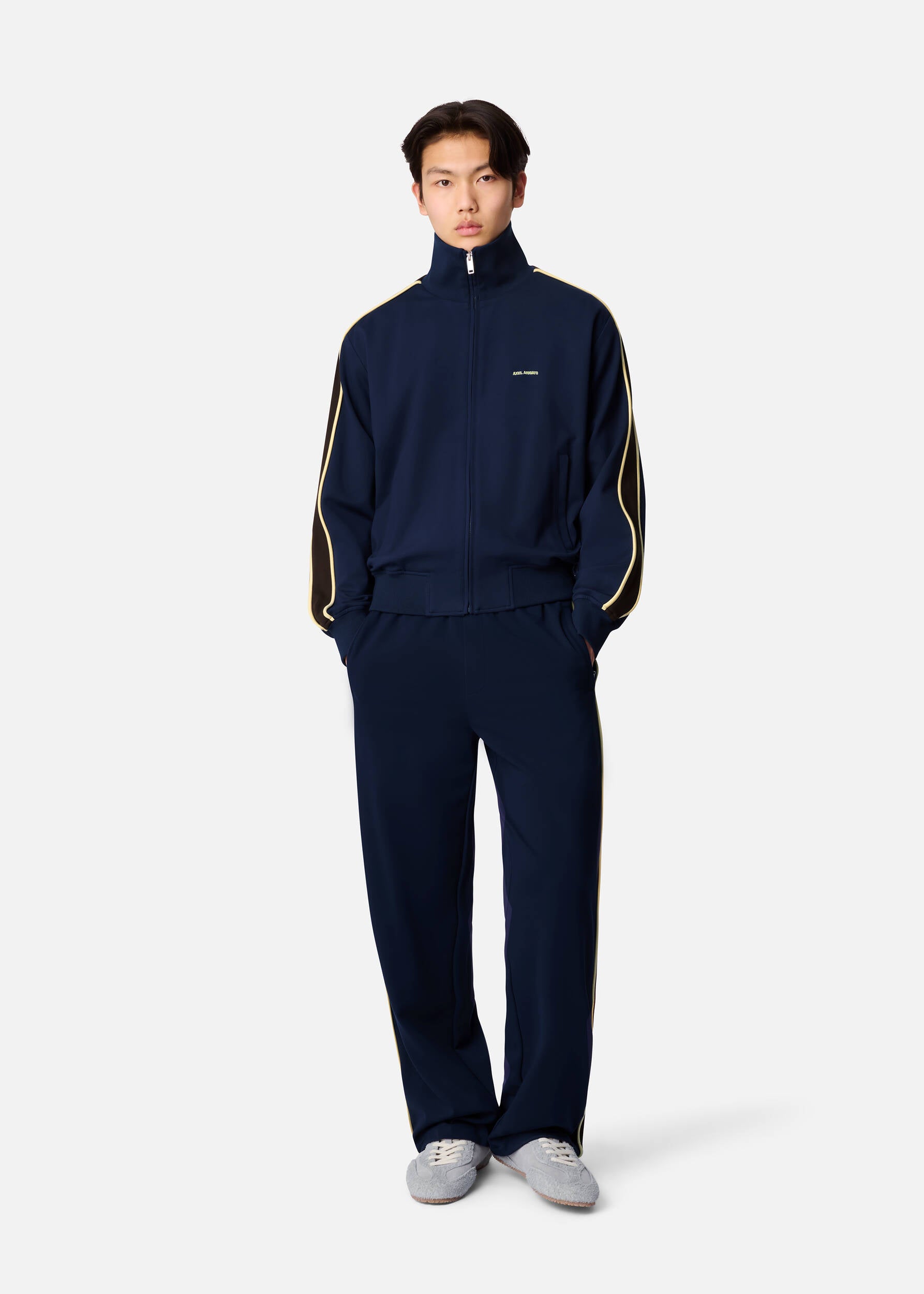 Curb Track Pants - Navy