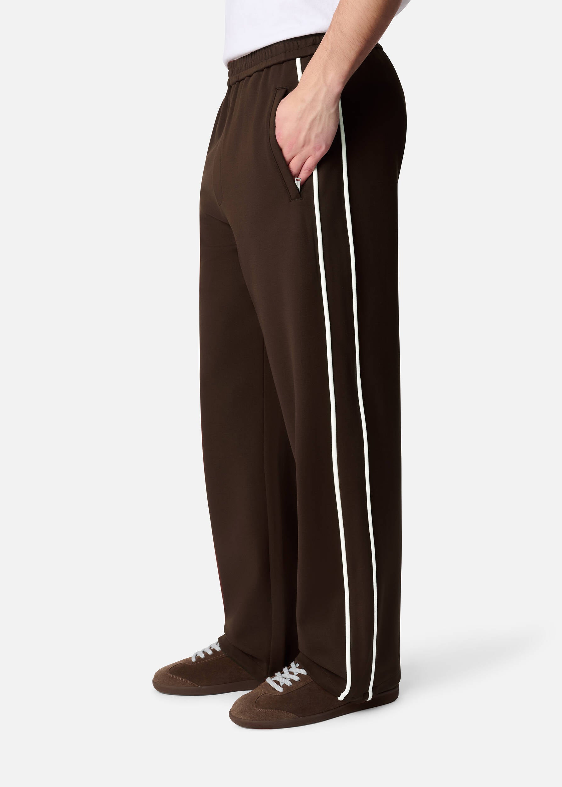 Curb Track Pants - Brown