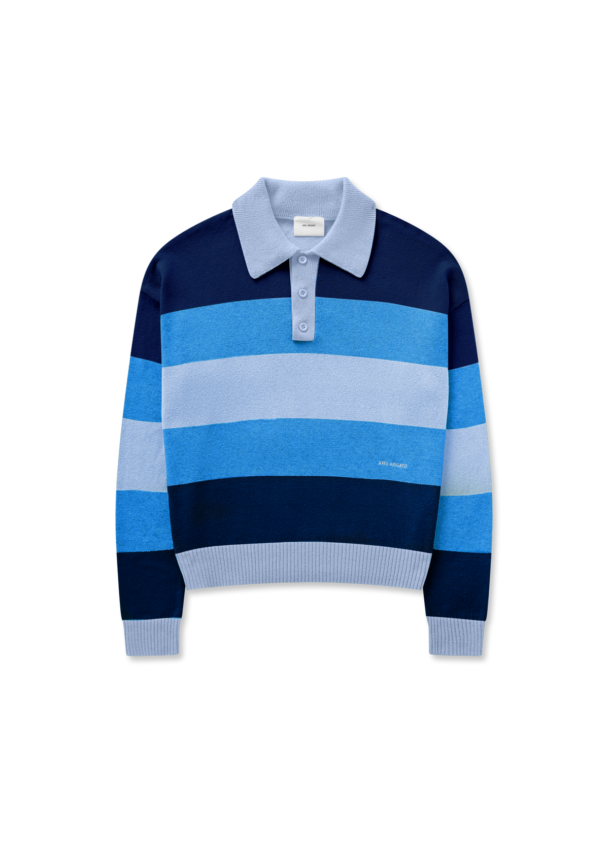 Marine Polo Sweater - Blue