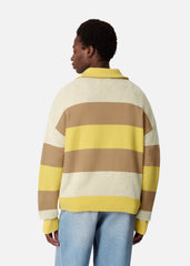 Marine Polo Sweater - Yellow/Beige