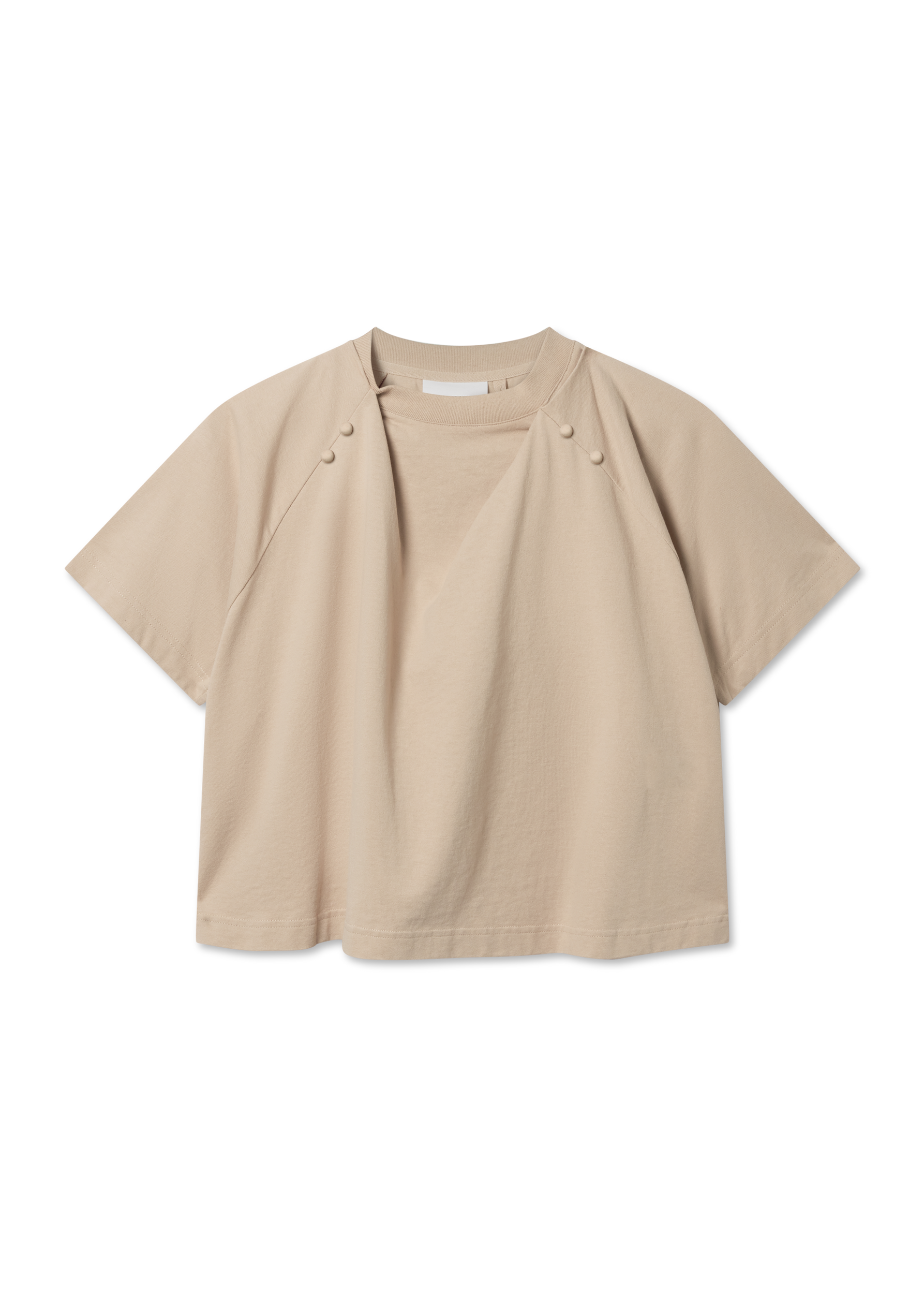 Hosta T-Shirt - Dark Beige