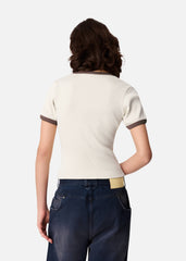 Dahlia T-Shirt - Cream