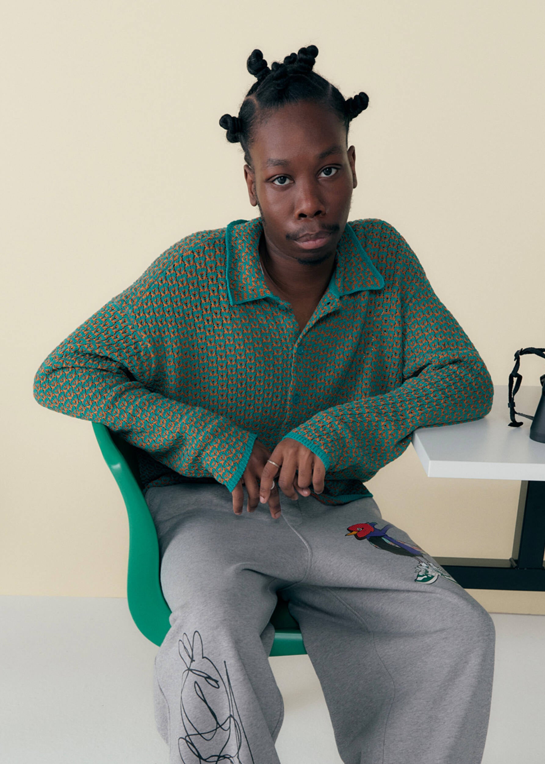 Nest Shirt x akaia RK - Tiel/Brown