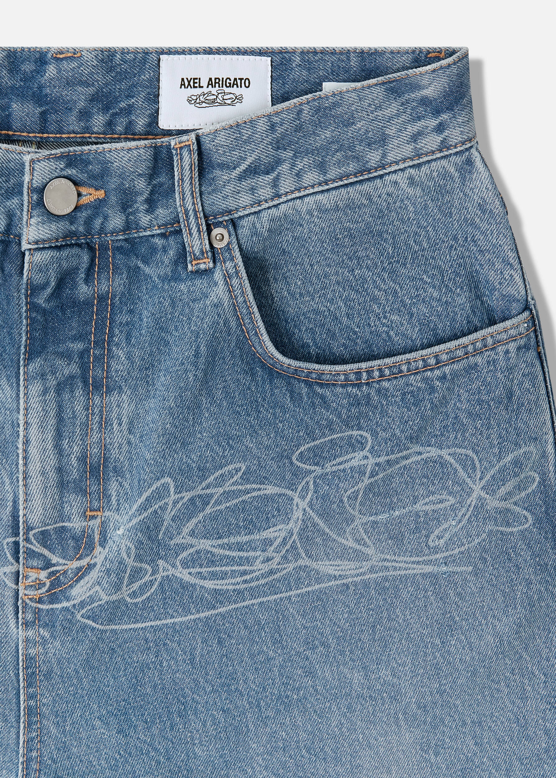 Relaxed Jeans X akaia RK - Light Blue