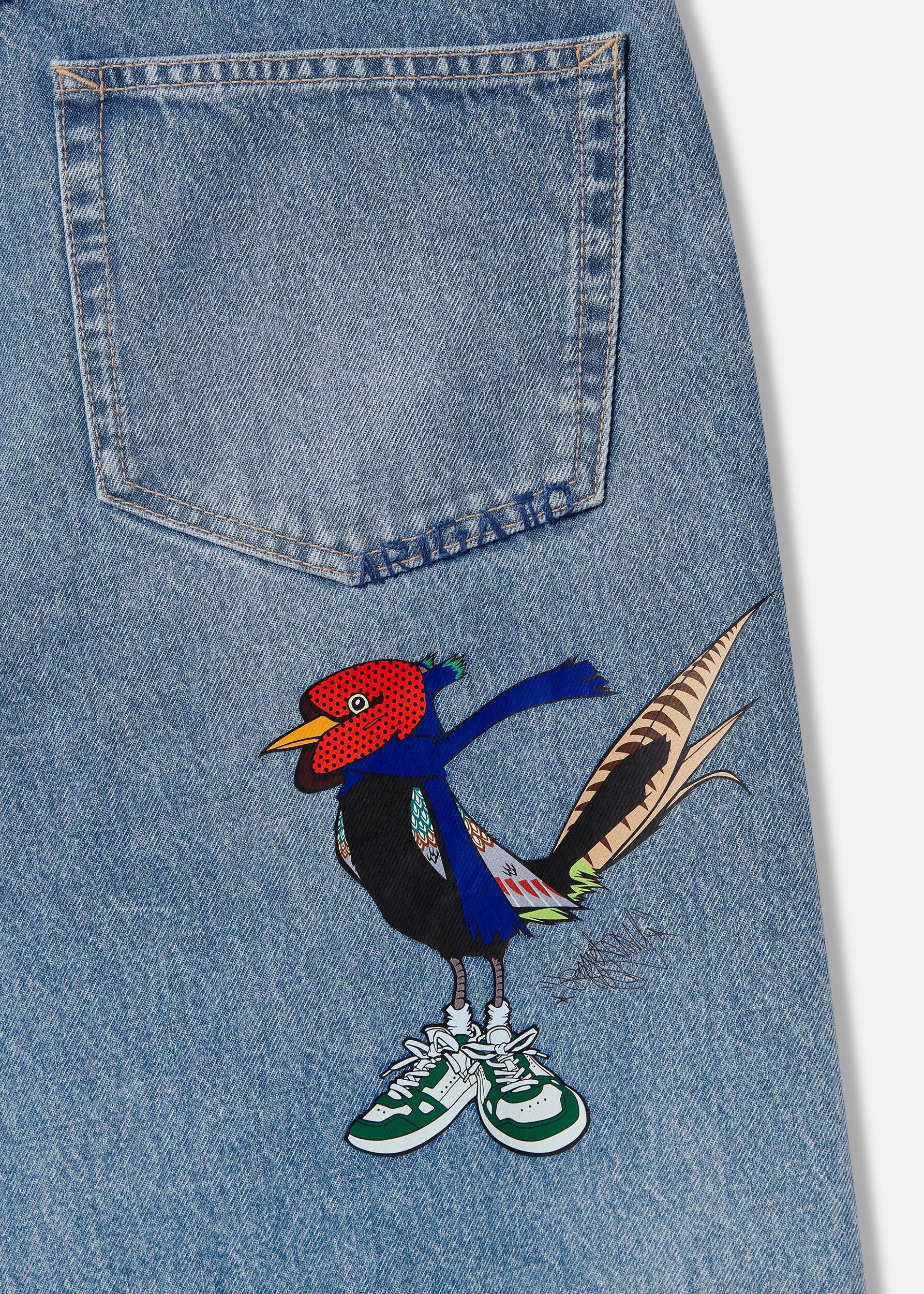 Relaxed Jeans X akaia RK - Light Blue
