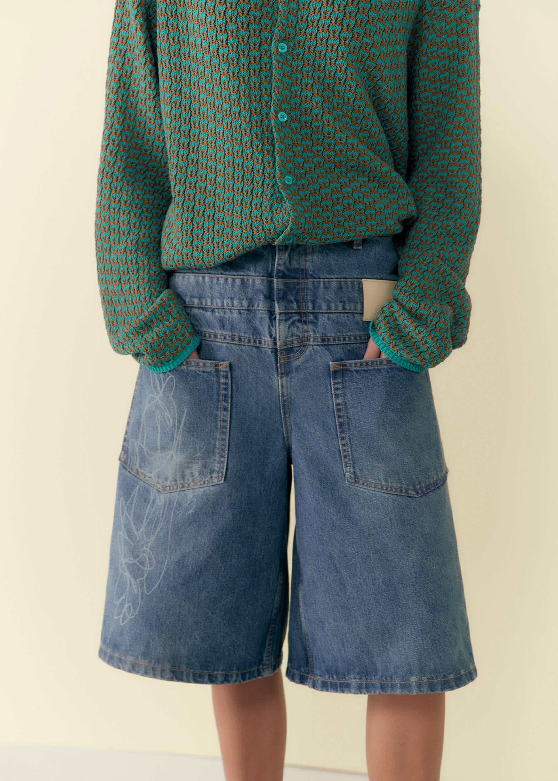 Jean Shorts X akaia RK - Light Blue