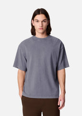 Hayden Reverse T-Shirt - Smoke Grey