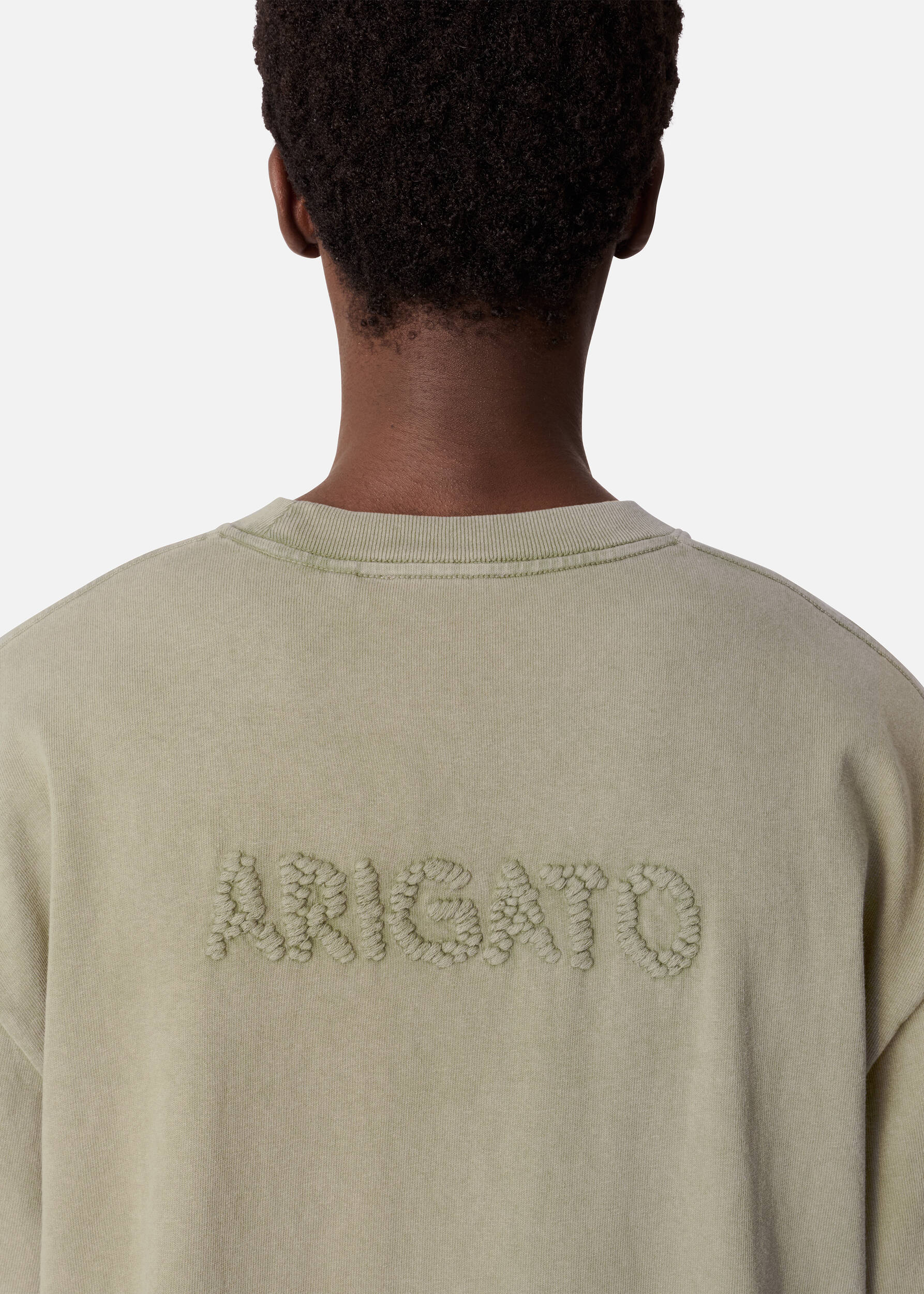 Hayden Reverse T-Shirt - Olive Green