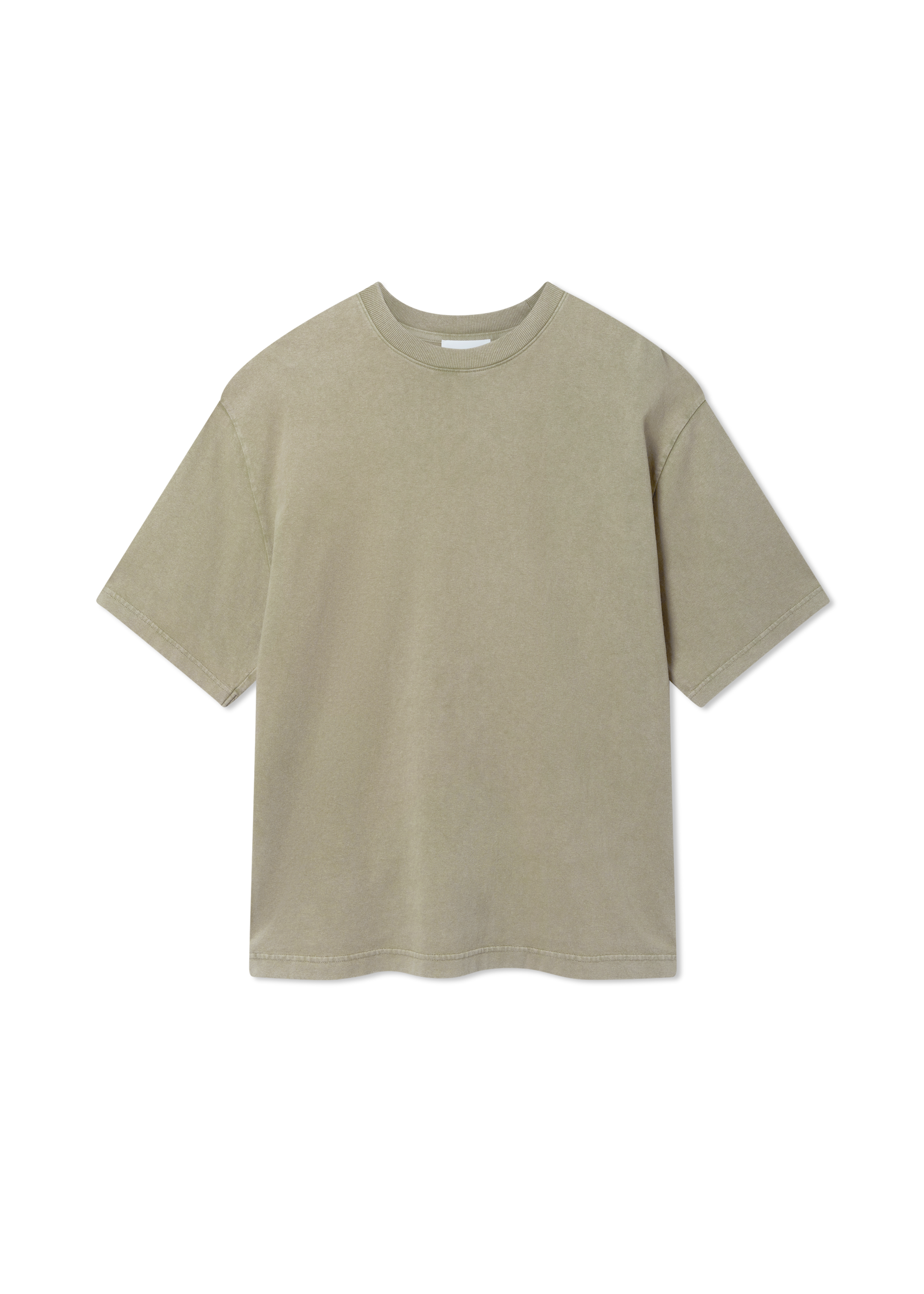 Hayden Reverse T-Shirt - Olive Green