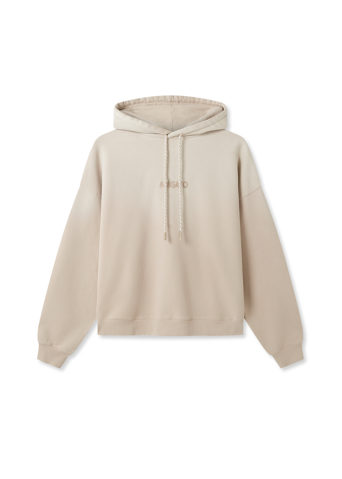 Gens Washed Hoodie - Dark Beige
