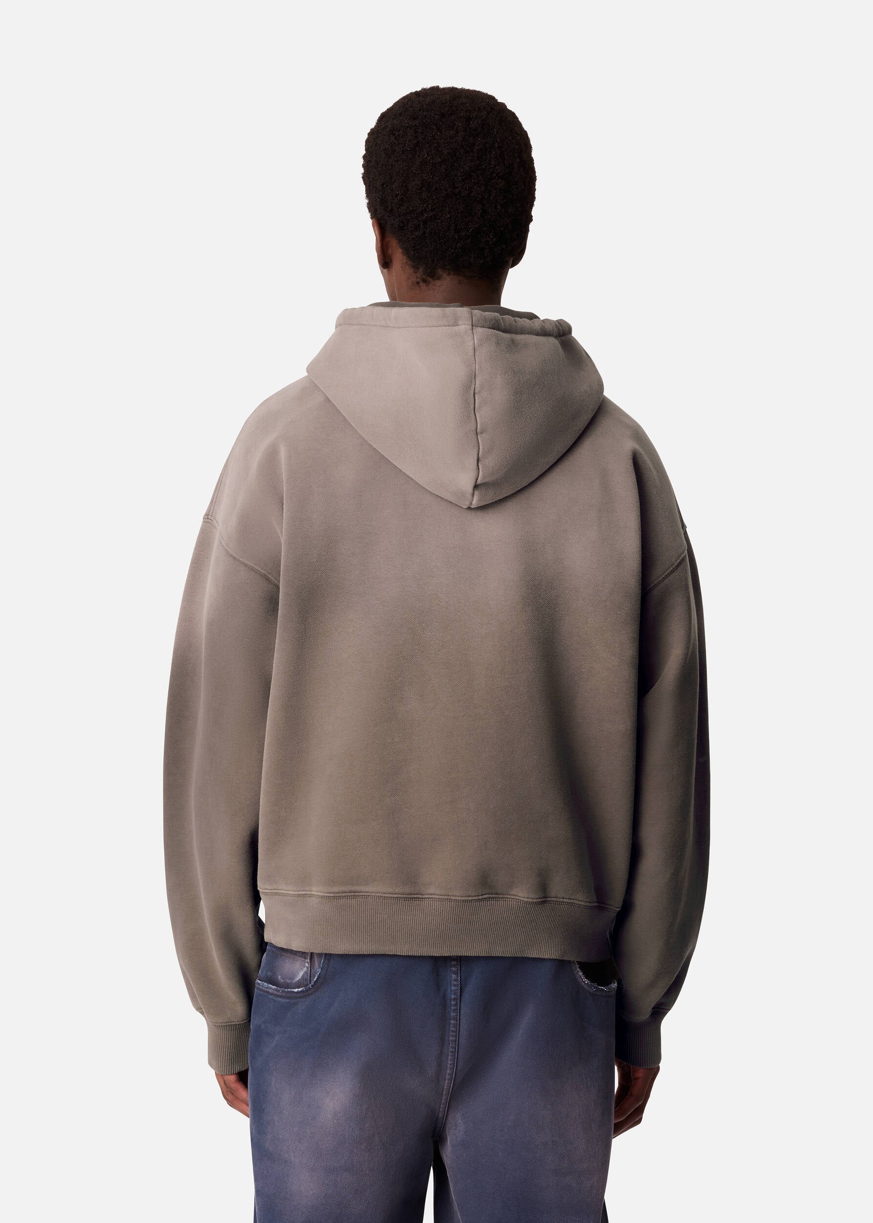 Gens Washed Hoodie - Coffee Brown