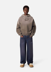 Gens Washed Hoodie - Coffee Brown
