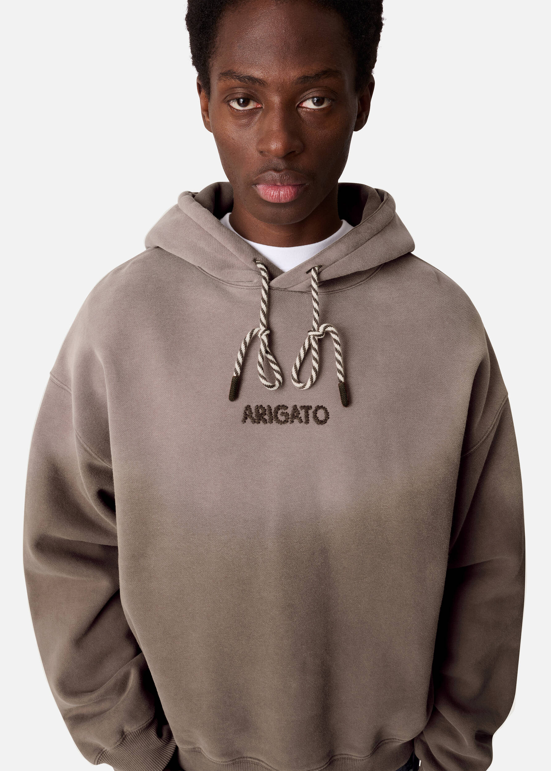 Gens Washed Hoodie - Coffee Brown