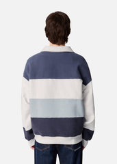 Anchor Polo Sweater - Blue