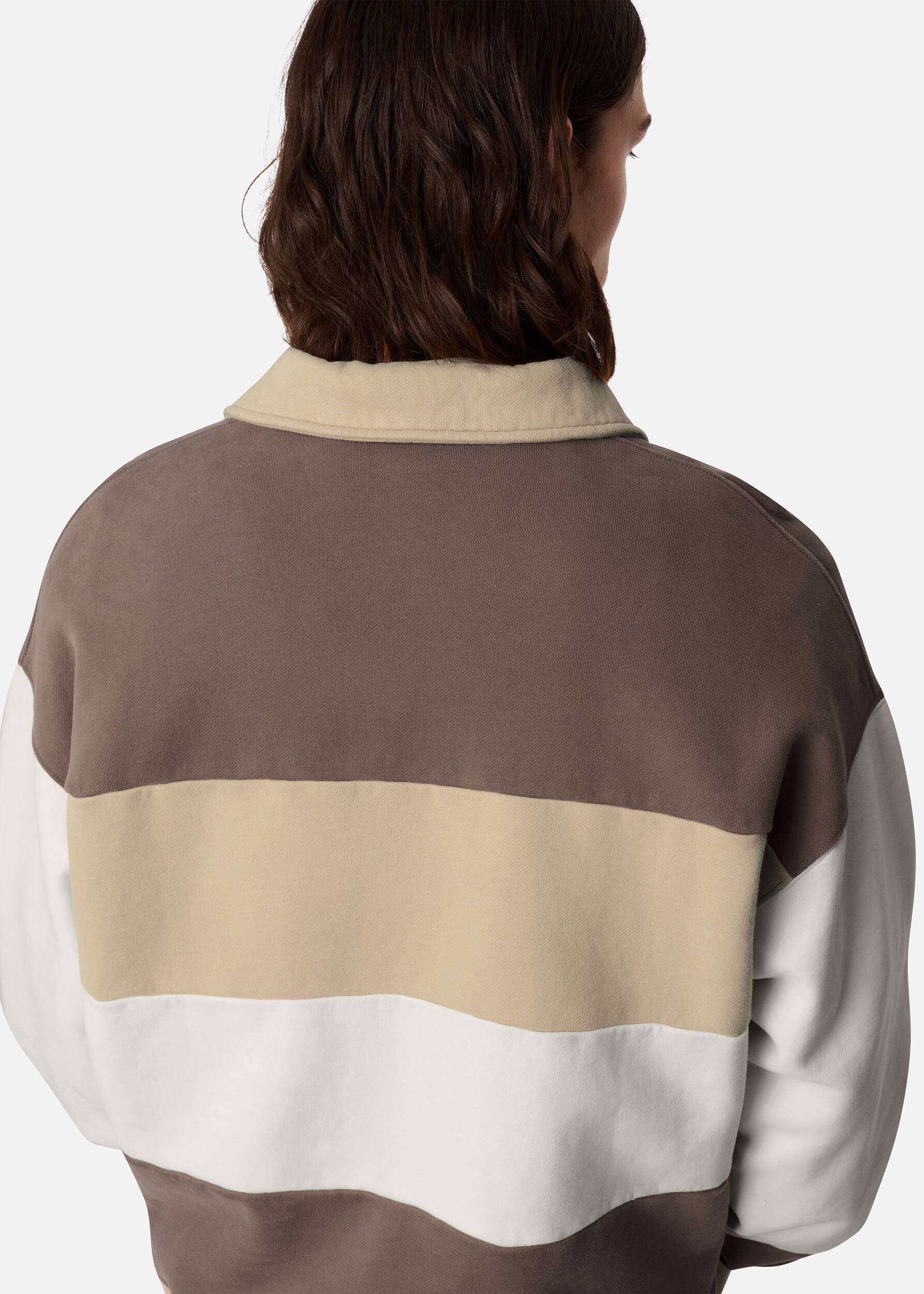 Anchor Polo Sweater - Brown