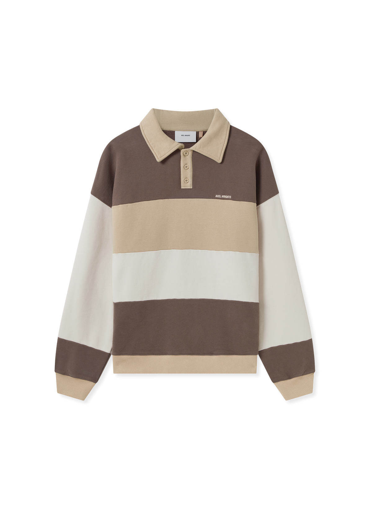 Anchor Polo Sweater - Brown