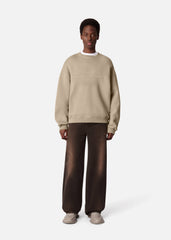 Gens Washed Sweatshirt - Dark Beige