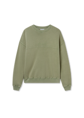 Gens Washed Sweatshirt - Olive Green