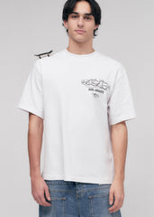 Fly T-Shirt x akaia RK - White