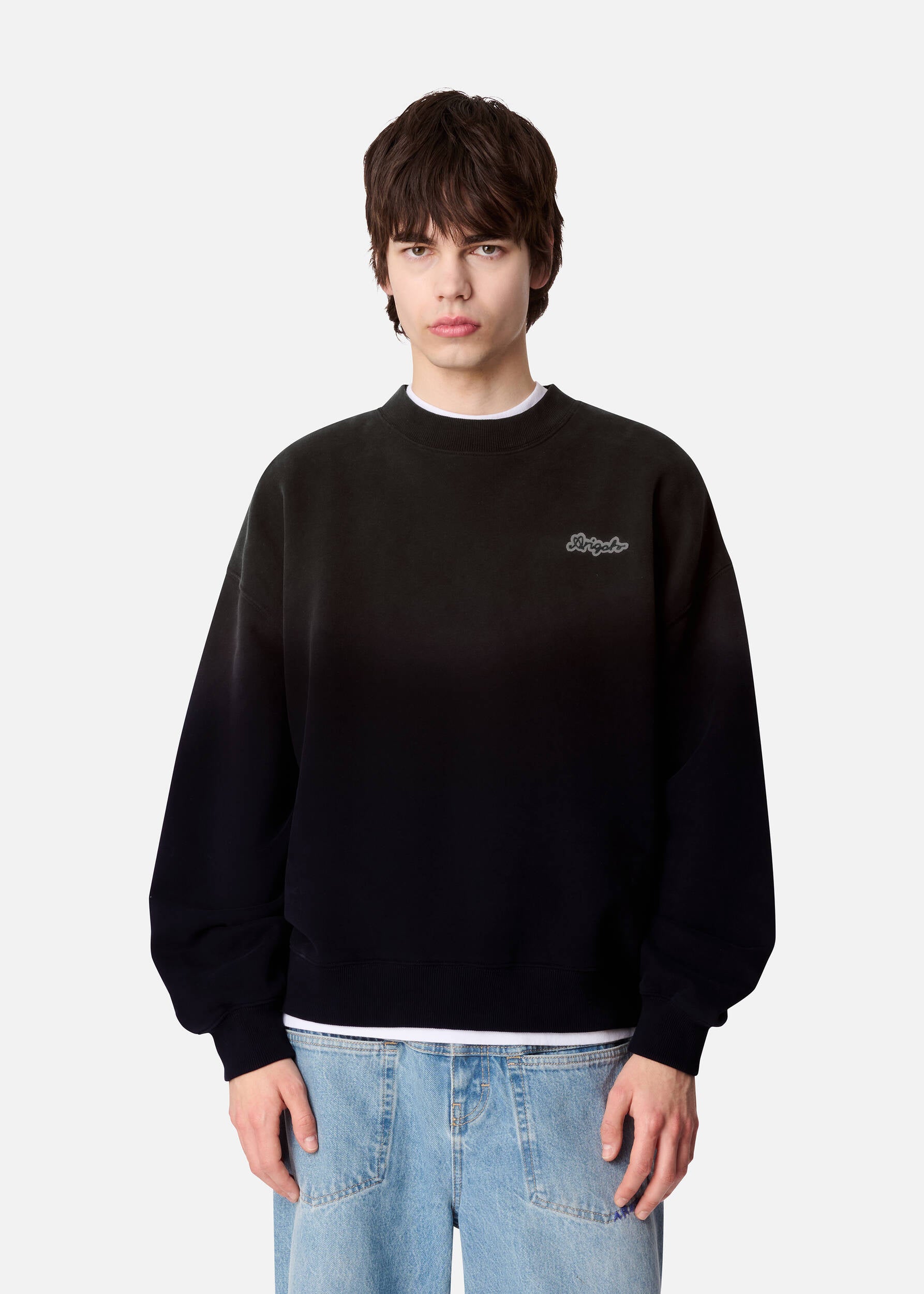 Trace Washed Sweatshirt - Black