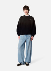 Trace Washed Sweatshirt - Black