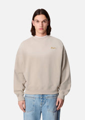 Trace Washed Sweatshirt - Dark Beige