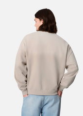Trace Washed Sweatshirt - Dark Beige