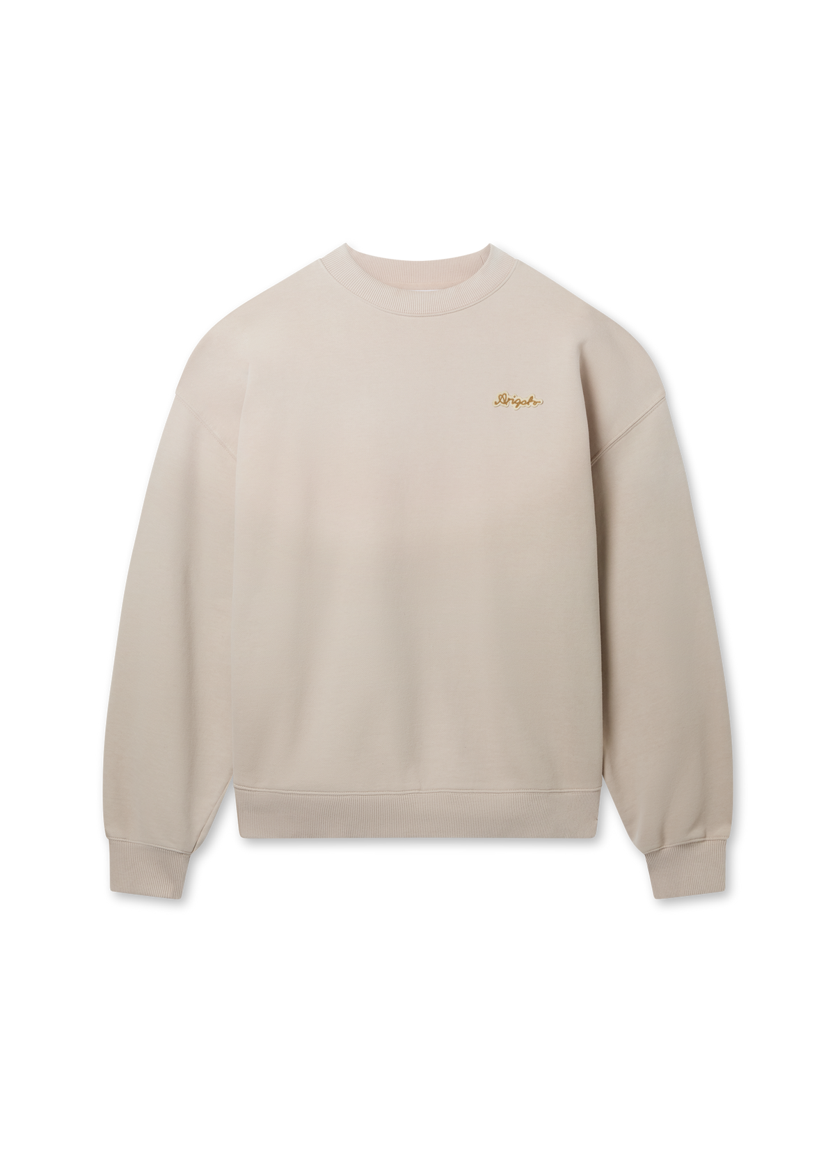 Trace Washed Sweatshirt - Dark Beige