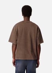 Paris Washed Sky T-Shirt - Coffee Brown