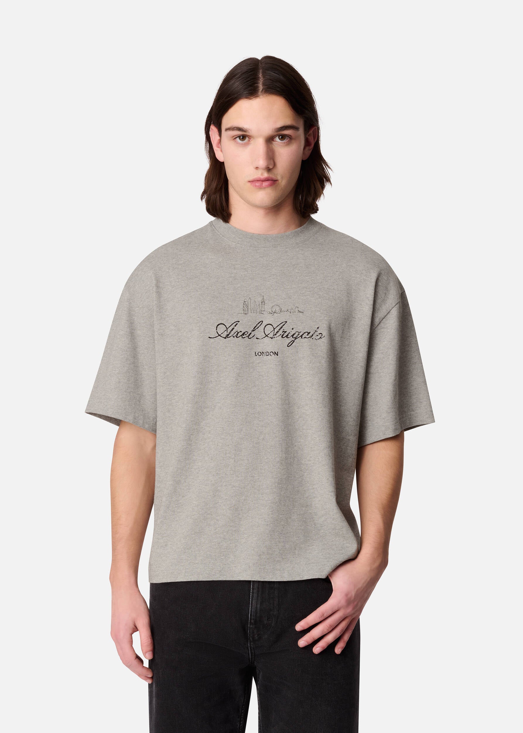 LDN Sky T-Shirt - Grey Melange