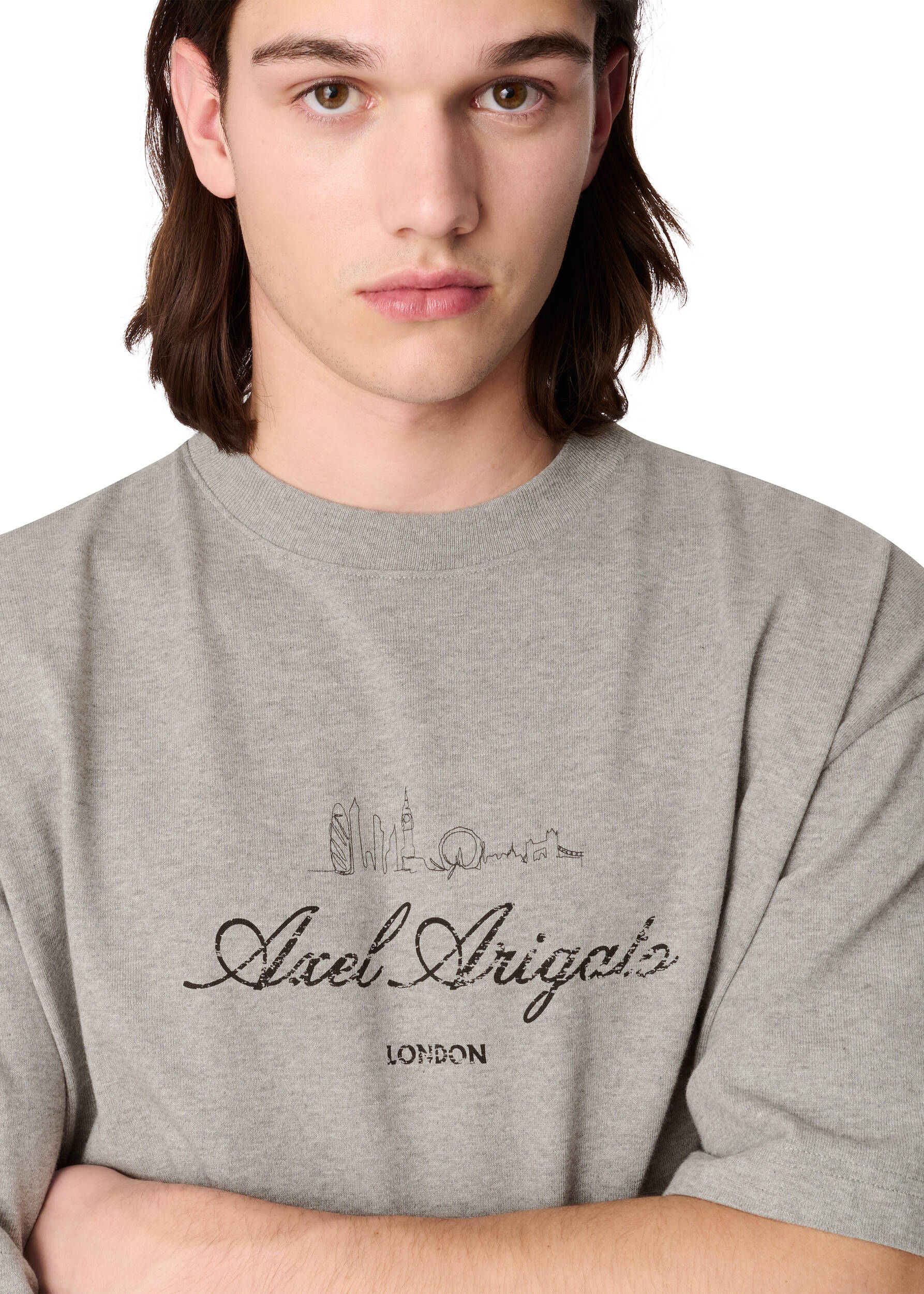 LDN Sky T-Shirt - Grey Melange