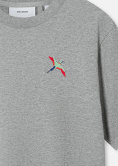 Bee Bird T-Shirt - Grey Melange