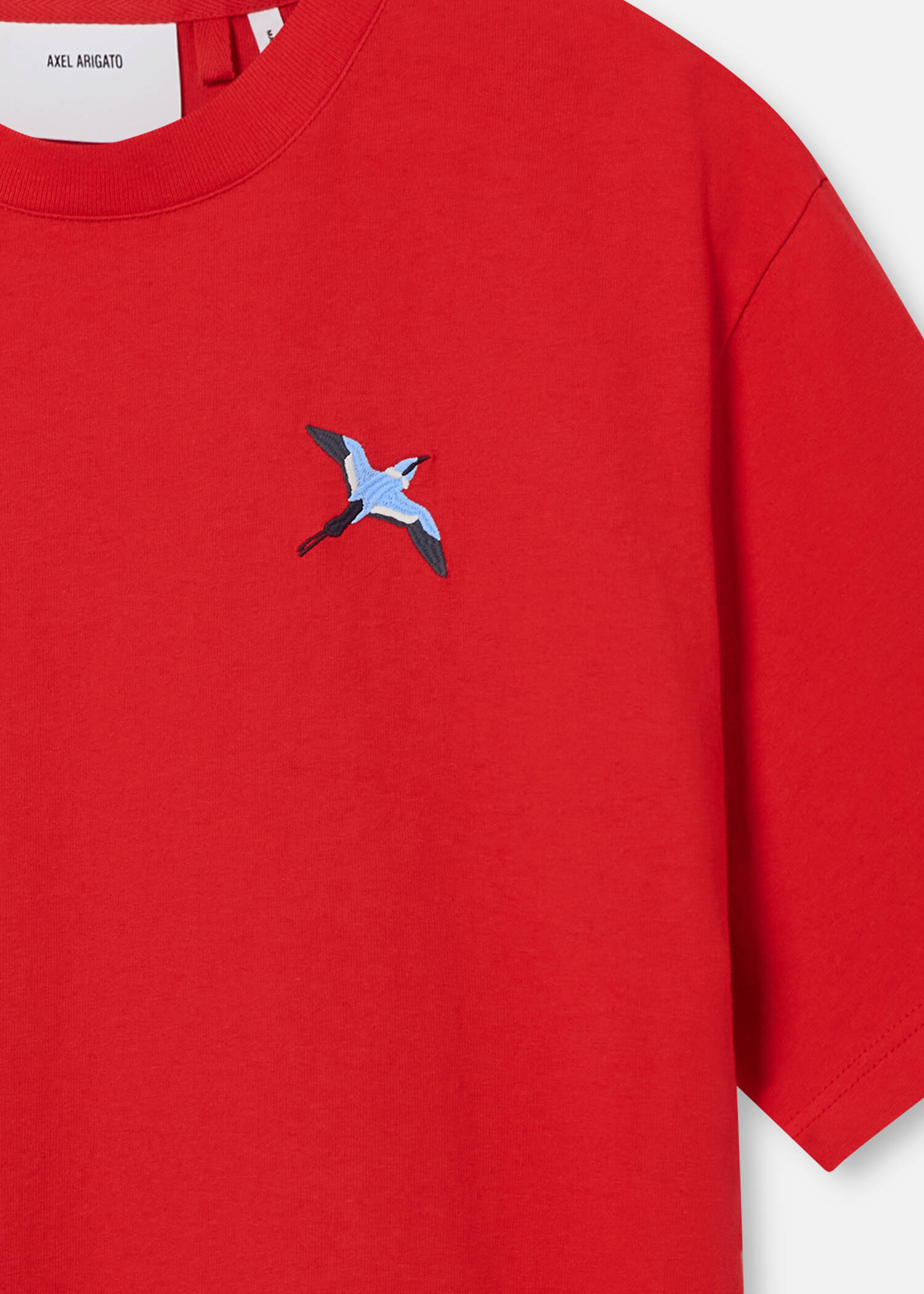Bee Bird T-Shirt - Bright Red