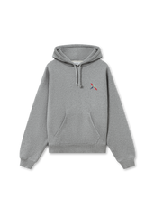 Bee Bird Hoodie - Grey Melange