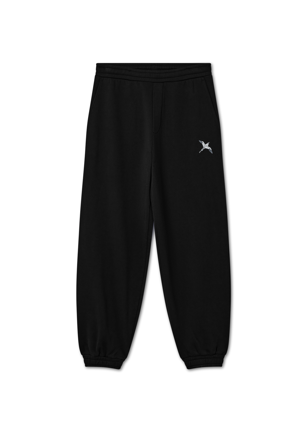 Bee Bird Sweatpants - Black