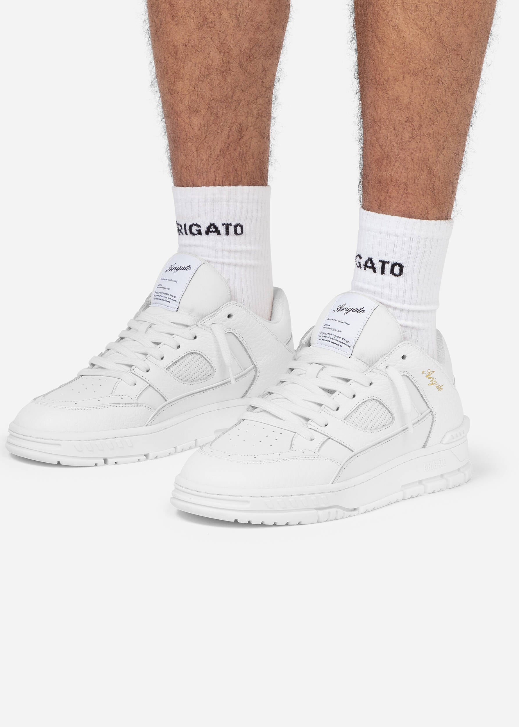 Area Lo Sneaker - White/White