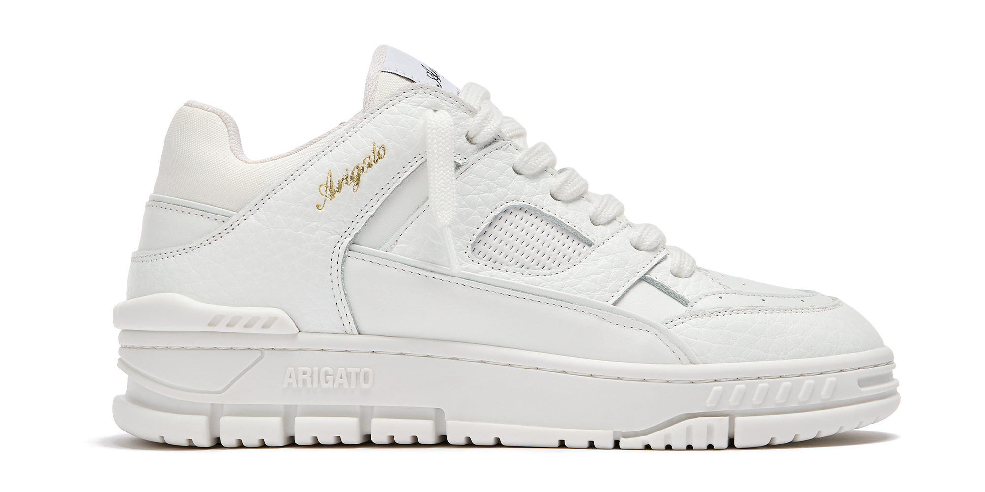 Area Lo Sneaker - White/White
