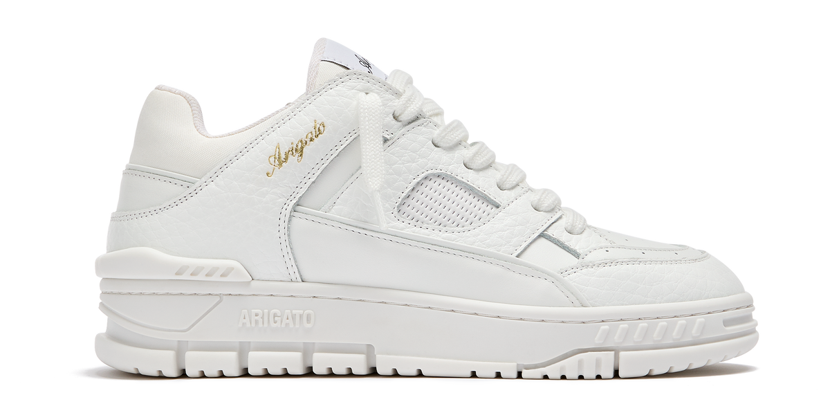 Area Lo Sneaker - White/White