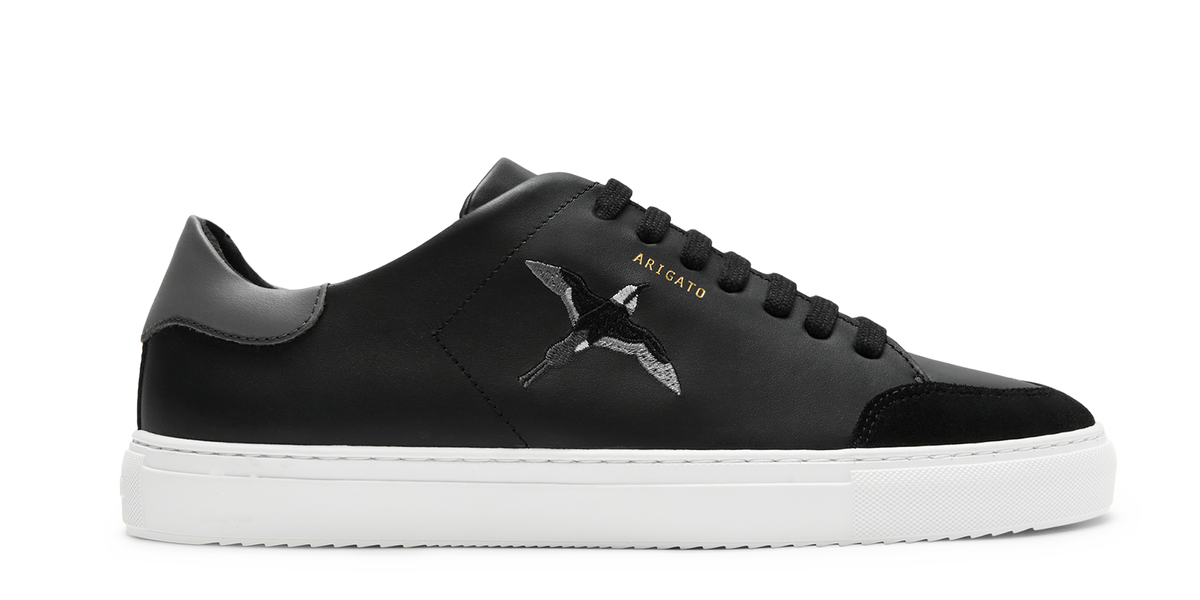 Clean 90 B Bird Sneaker - Black/Dark Grey