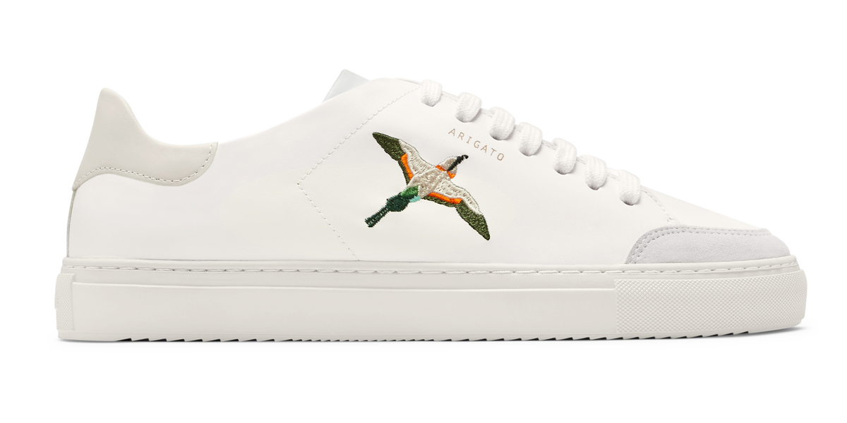 Clean 90 B Bird Sneaker - White/Beige