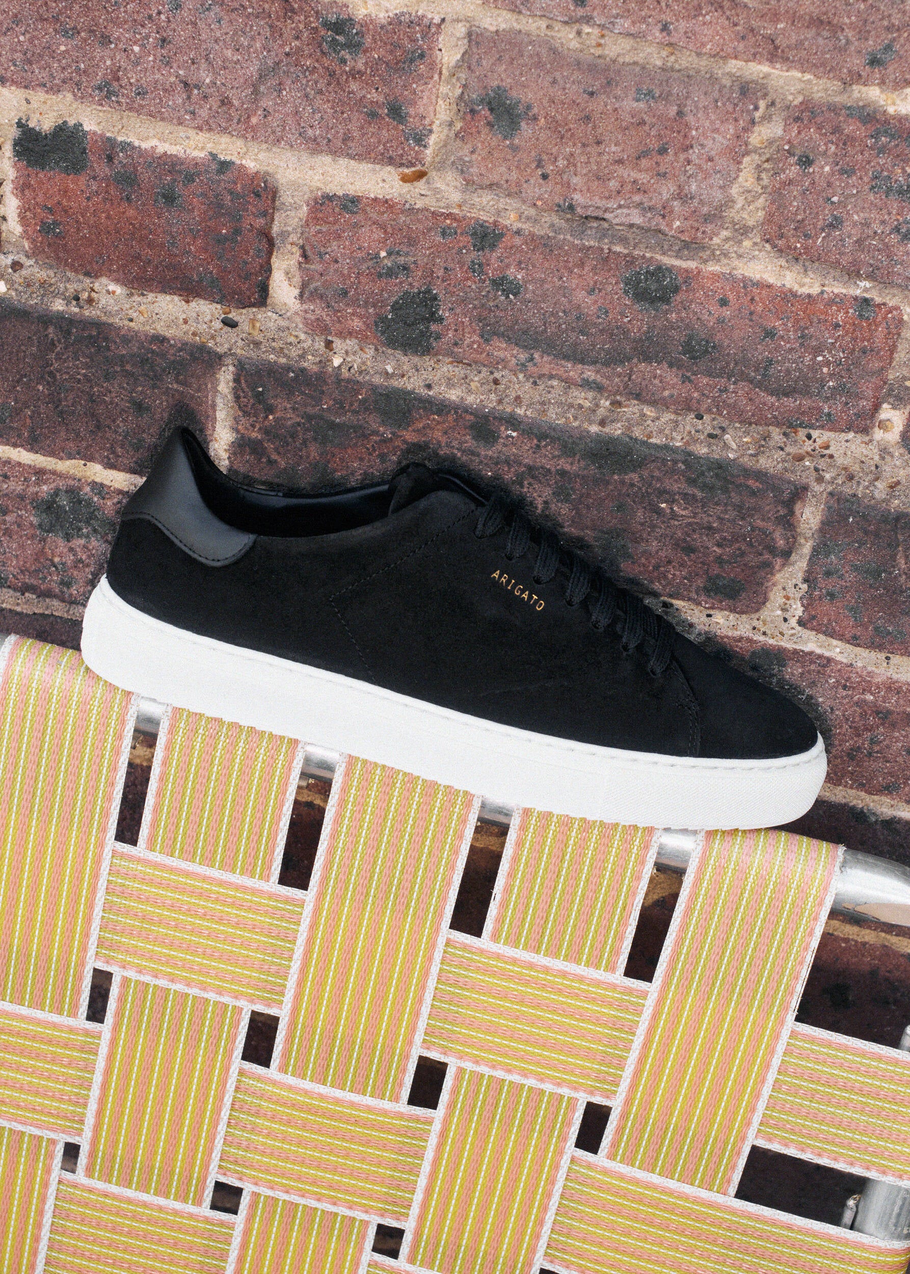 Clean 90 Suede Sneaker - Black/White