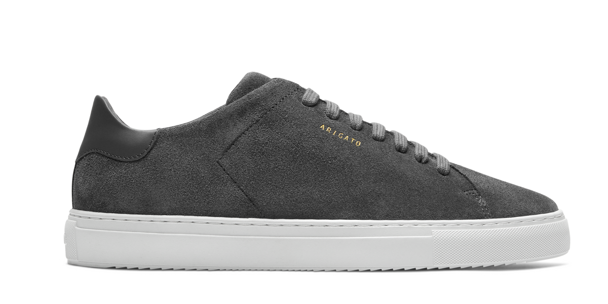 Clean 90 Suede Sneaker - Dark Grey/White