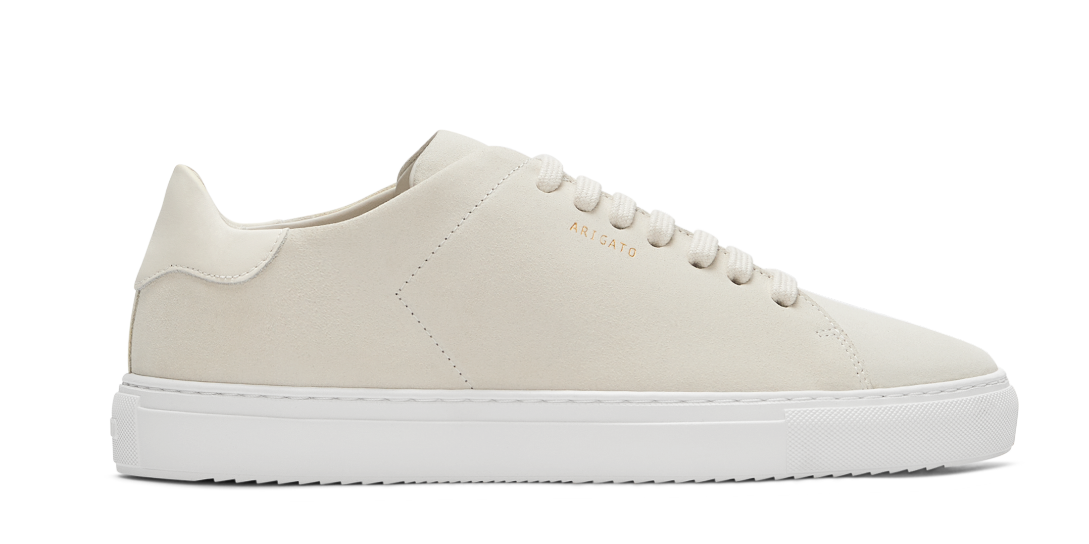 Clean 90 Suede Sneaker - Off White/White