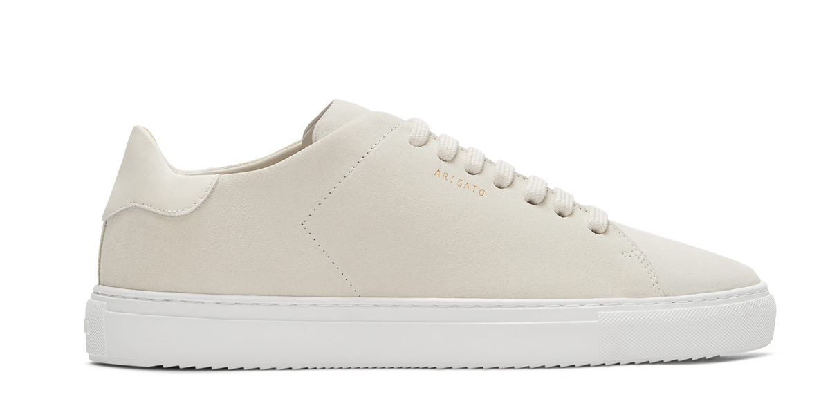 Clean 90 Suede Sneaker - Off White/White