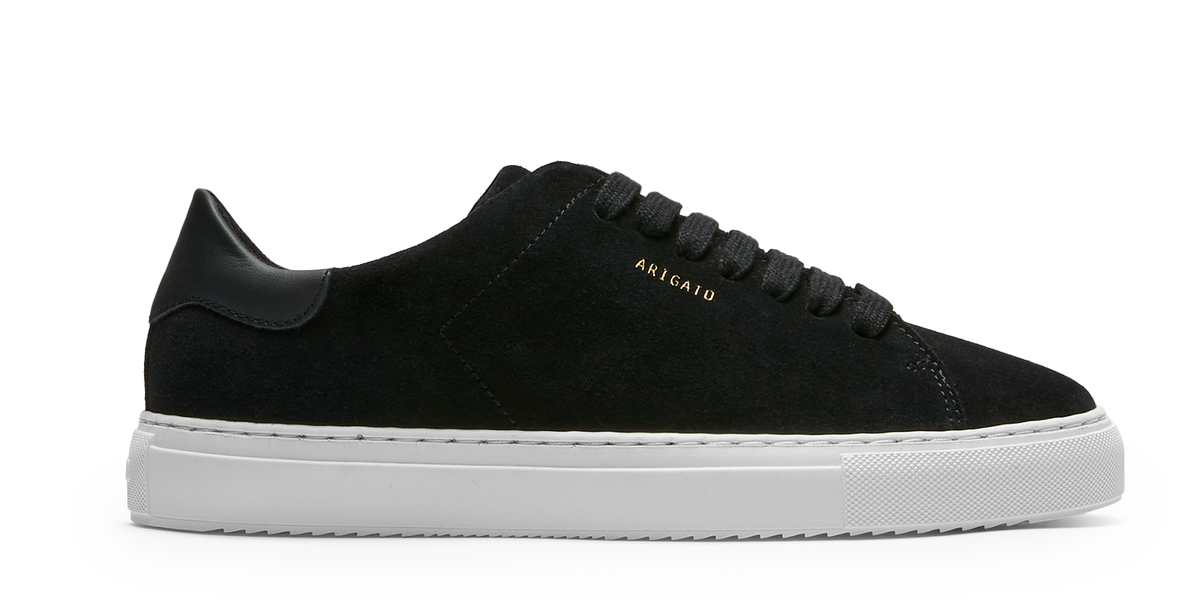 Clean 90 Suede Sneaker - Black/White