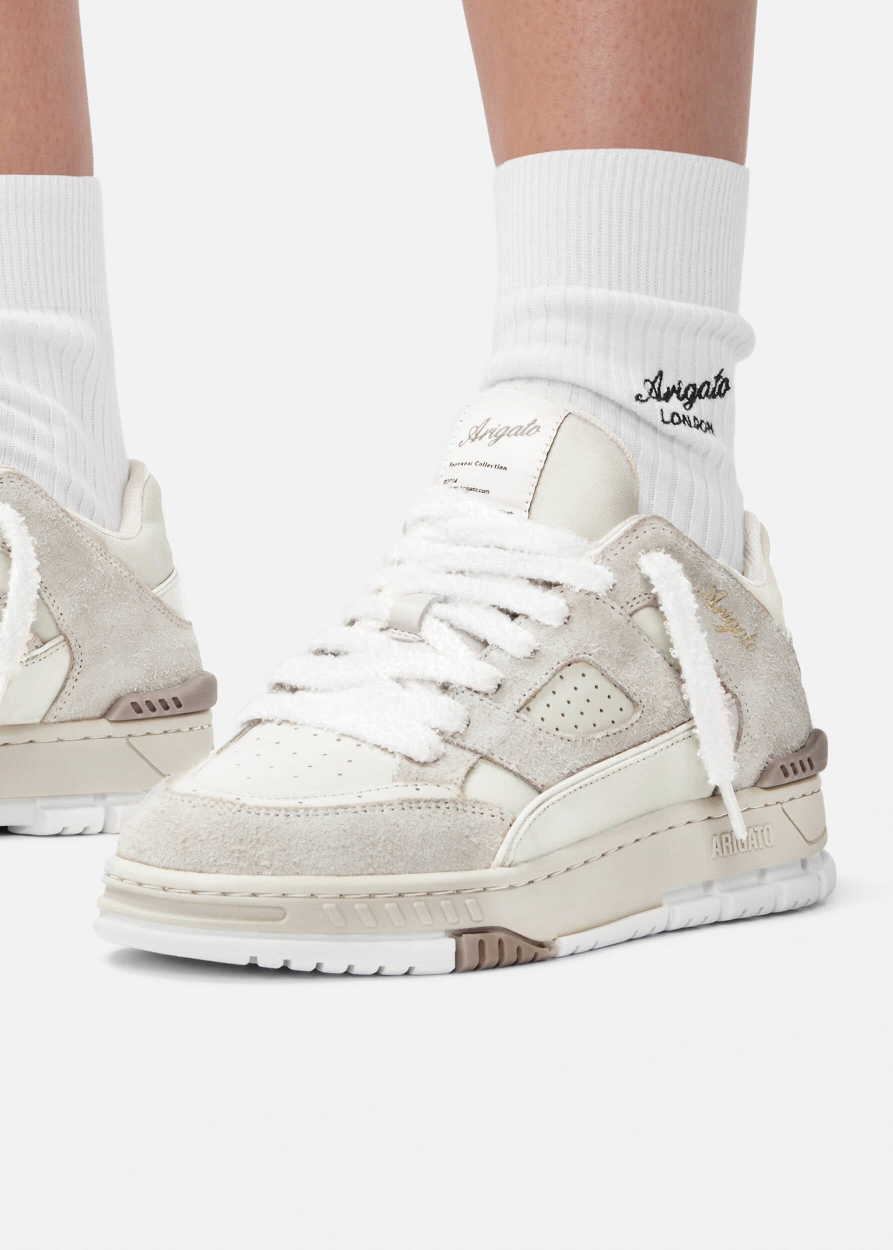 Area Lo Fluffy Sneaker - Beige/Beige