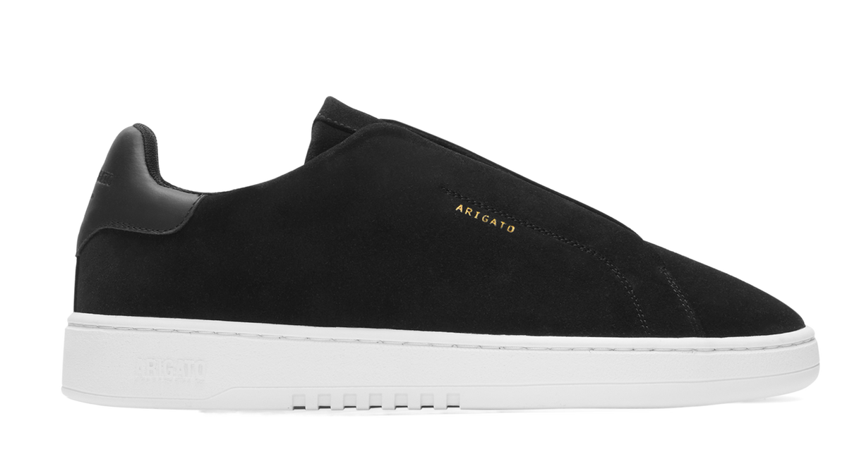 Dice Laceless Sneaker - Black/White